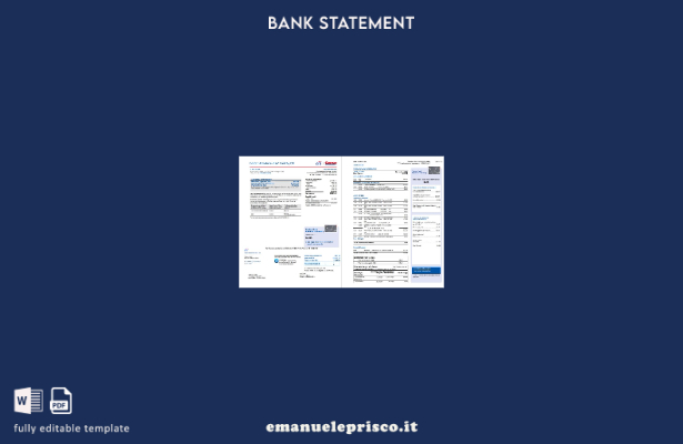 modello di pagine word di estratto conto bancario USA Costco Anywhere Visa Card 